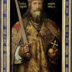 Alberto Durero - Kaiser Karl der Große (Gemälde, Porträt), Germanisches Nationalmuseum.