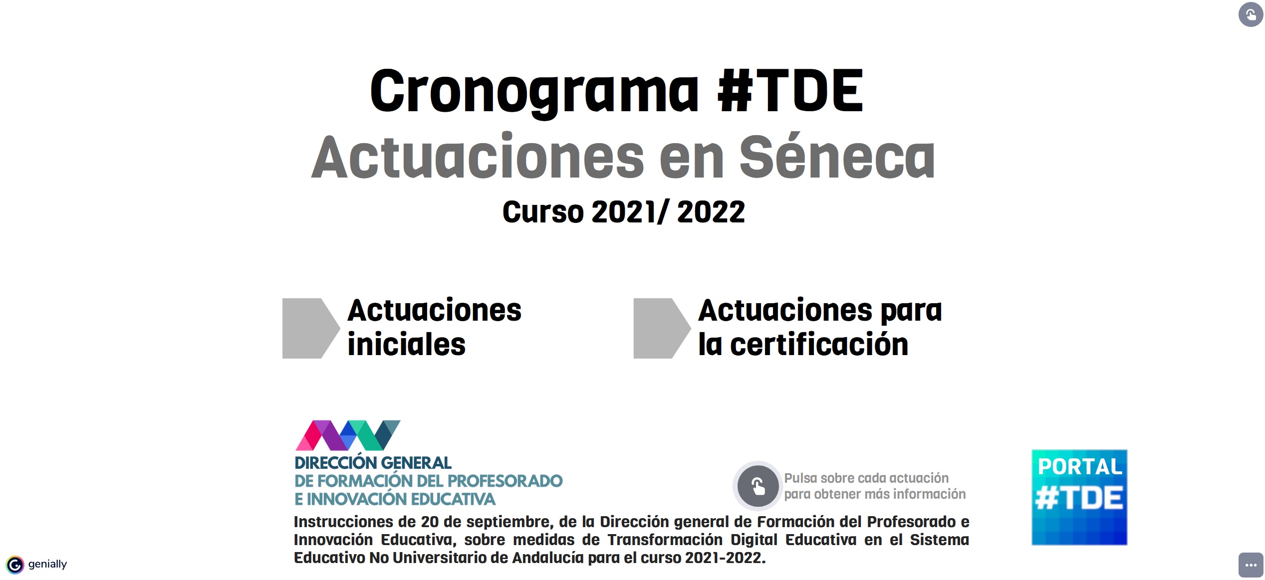 Cronograma TDE 21-22.