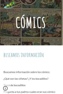 Web de cómic