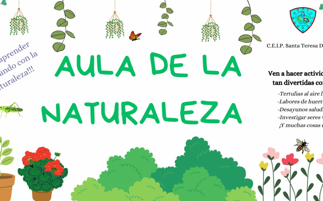Inauguramos el Aula de la Naturaleza