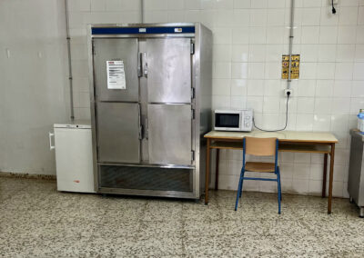 Neveras del comedor escolar