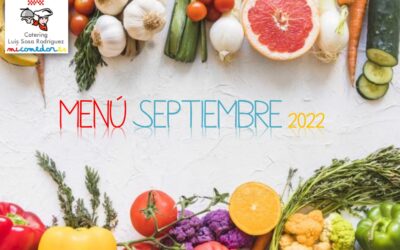 Comedor –  Menú septiembre 2022