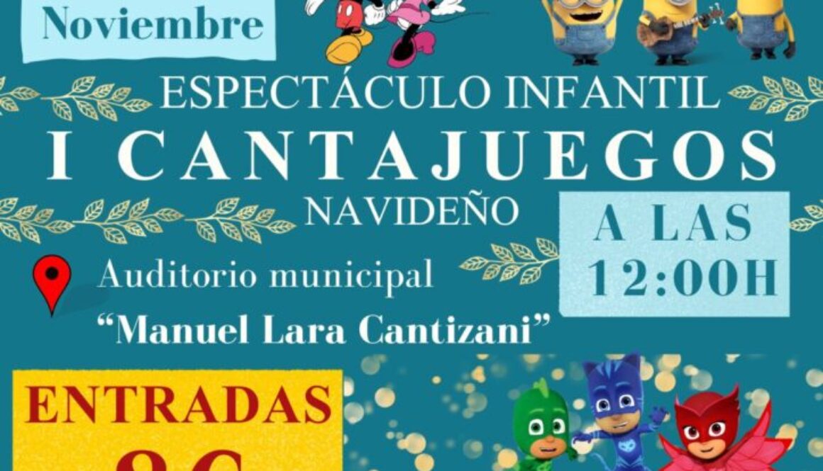 I Cantajuegos Navideños