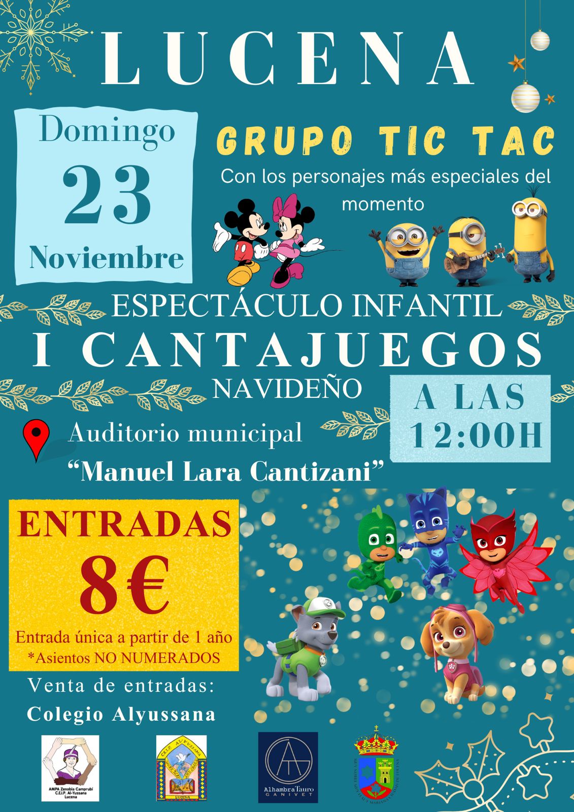 I Cantajuegos Navideños