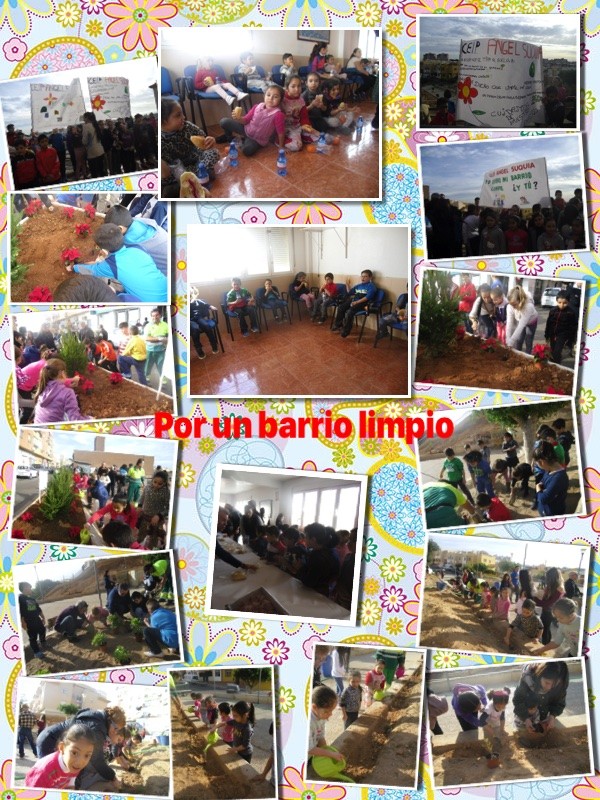 por un barrio limpio