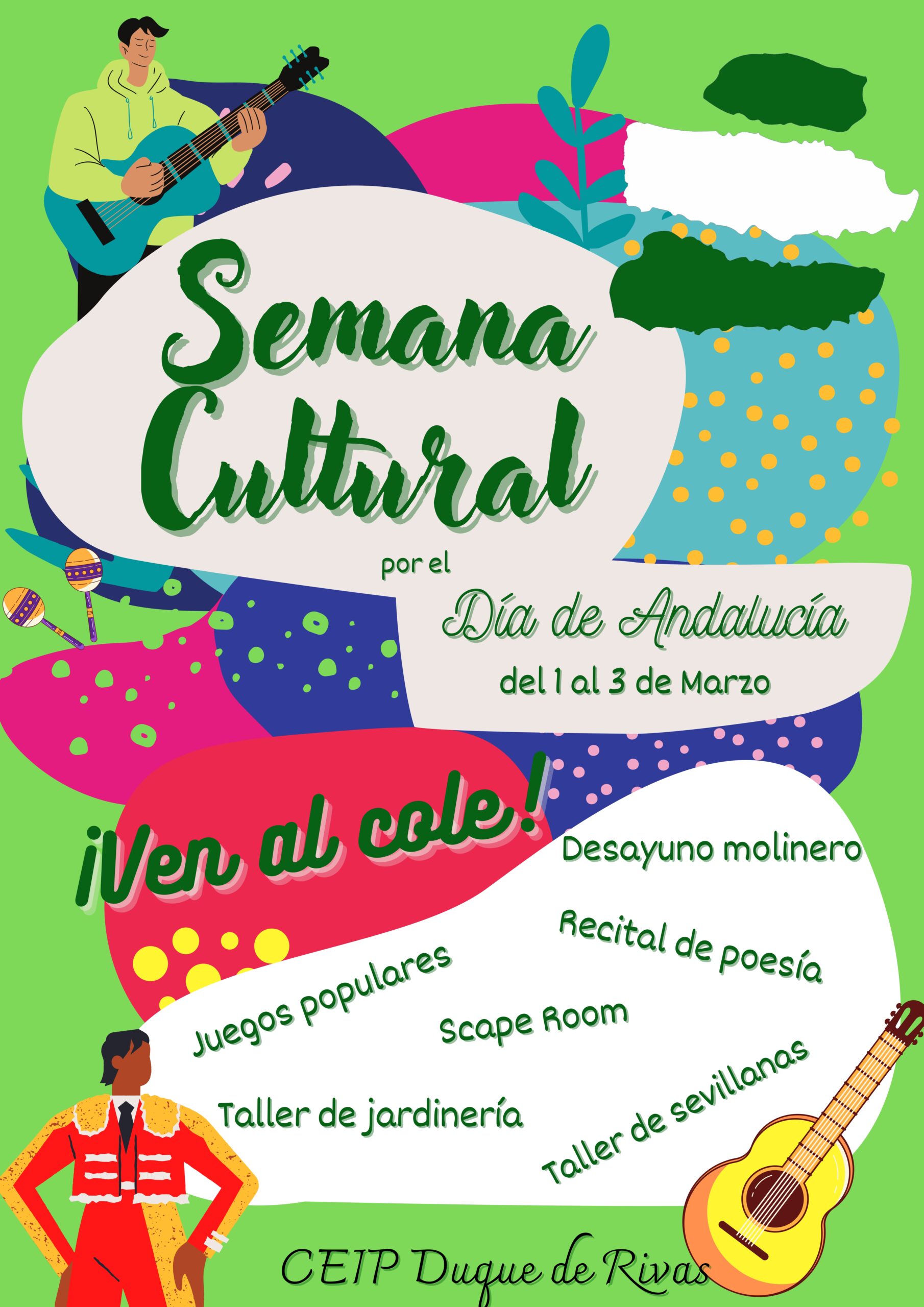 Semana Cultural 2023 CEIP Duque de Rivas 2023/24