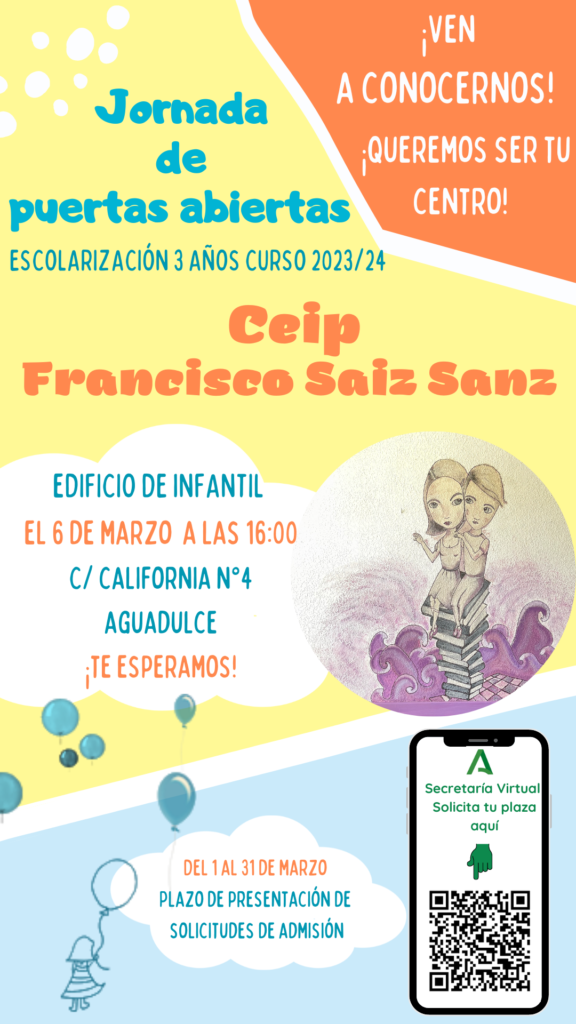 Jornada De Puertas Abiertas - Ceip Francisco Saiz Sanz