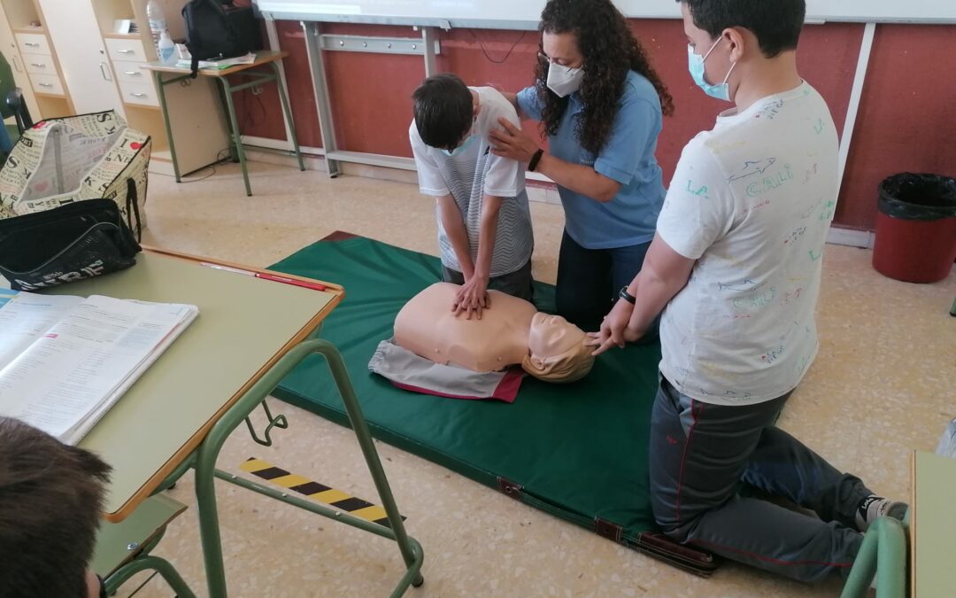 1º y 2º ESO. Charla de primerios auxilios y R.C.P básica