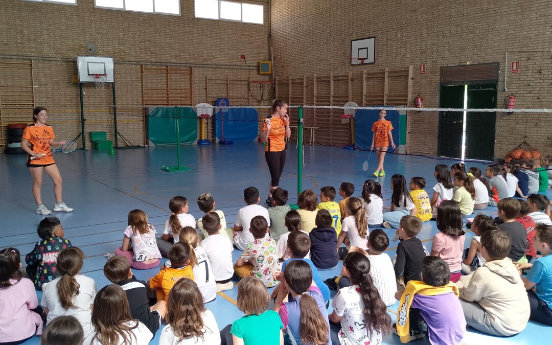 Exhibición de Bádminton en nuestro Pabellón