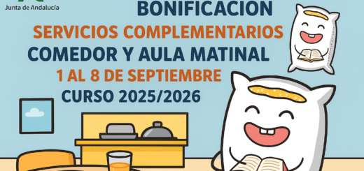 Solicitud gratuidad/bonificación servicios complementarios curso 2025/2026