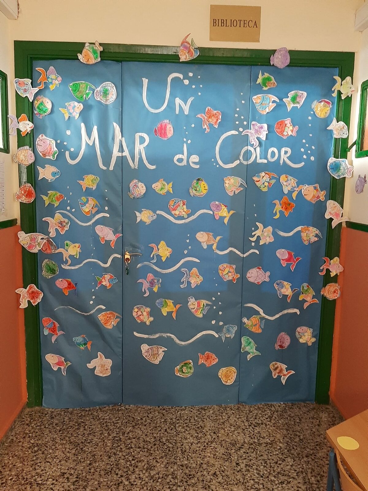 Un mar de color