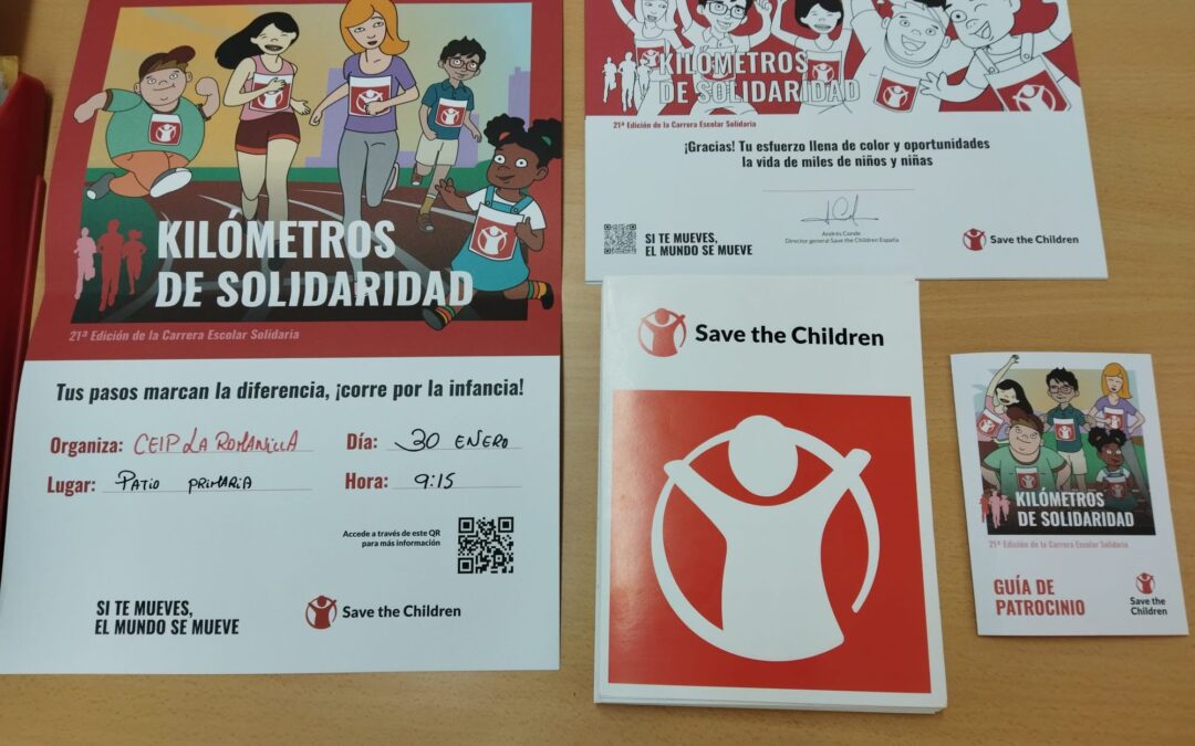 PREPARANDO NUESTRA CARRERA SOLIDARIA PARA CONMEMORAR EL DÍA DE LA PAZ