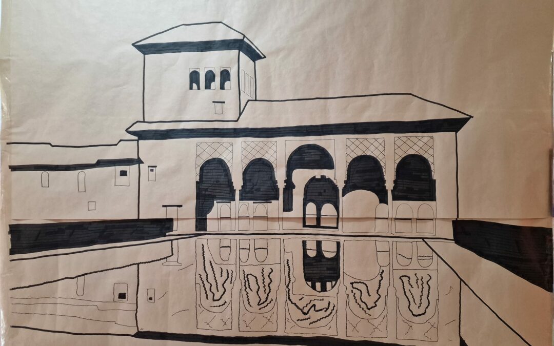 Proyecto sobre la Alhambra: Visita del alumnado de 3º y 4º