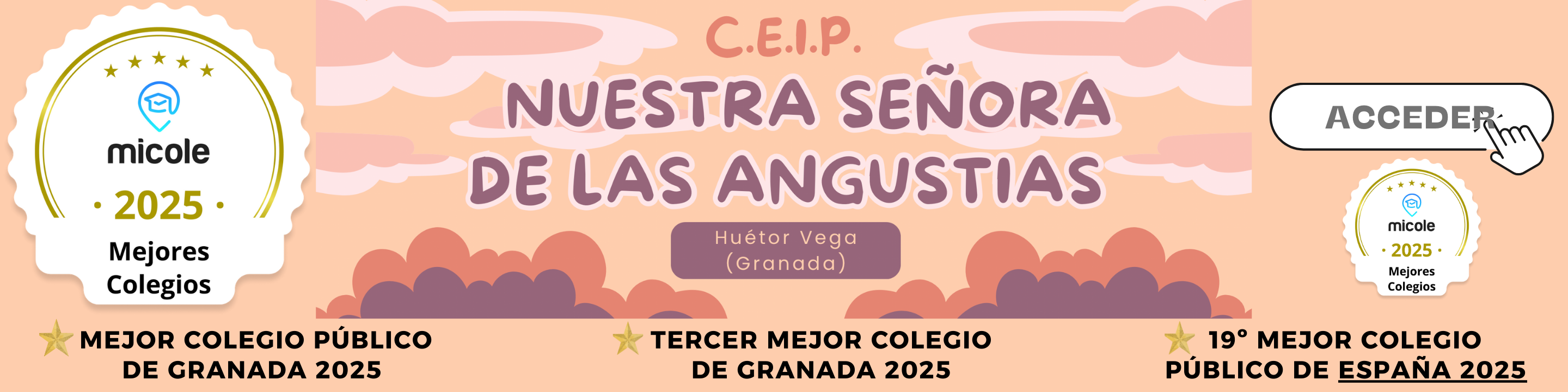 mejor colegio público de granada (Encabezado de Google Classroom)