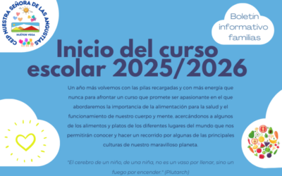 Informaciones importantes del inicio del curso 2025/2026