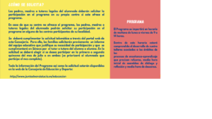 PROGRAMA REFUERZO ESTIVAL