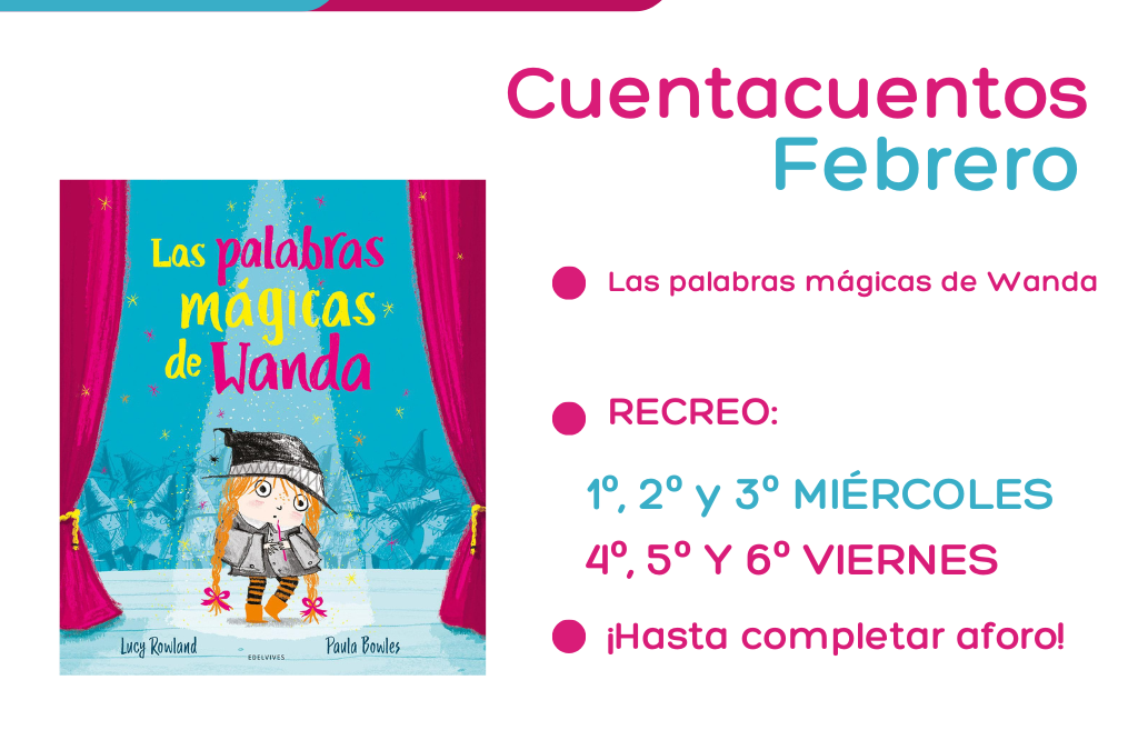 COMIENZAN LOS CUENTACUENTOS 😱