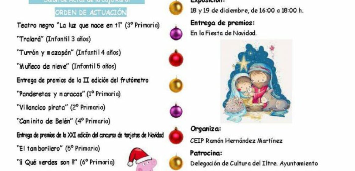 Programa fiesta Navidad