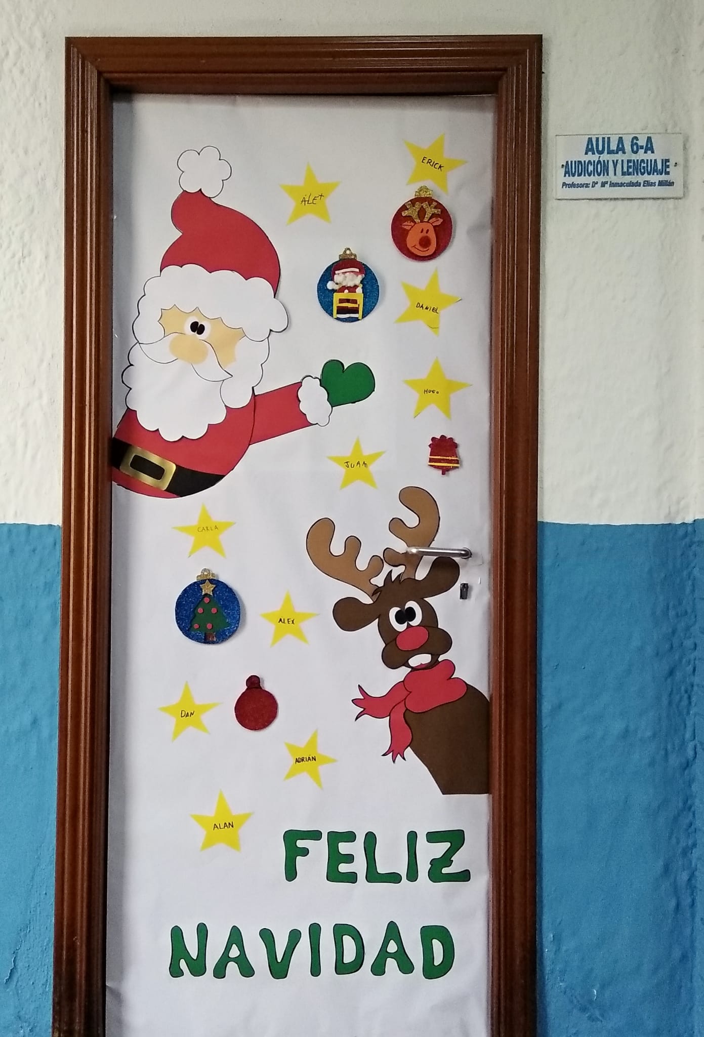 Decoración puertas Navidad 2020 | CEIP Ramón Hernández Martínez