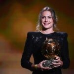 Recibiendo Balón de Oro 2021