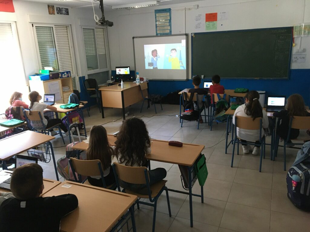 3° de primaria en el Día de Europa