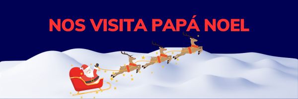 NOS VISITA PAPÁ NOEL