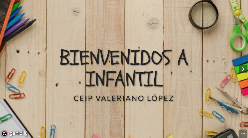 Ciclo de infantil desde casa