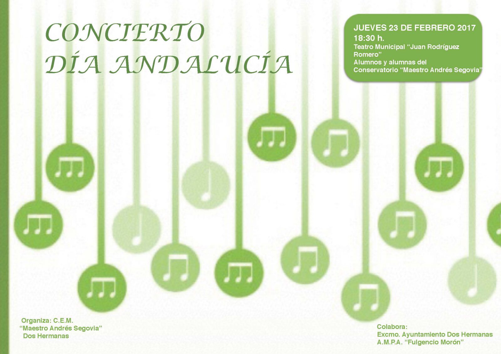 cartel concierto andalucia