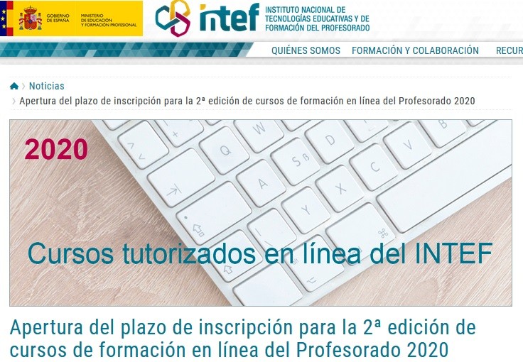 Cursos Tutorizados En Línea Del Intef Plurilingüismo Sevilla 5793