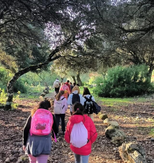 Salida 3º y 4º curso al Sendero de Llanos de Berral y el Tesorillo
