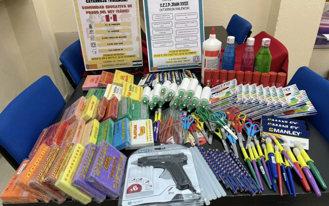 Campaña Solidaria de Recogida de material escolar