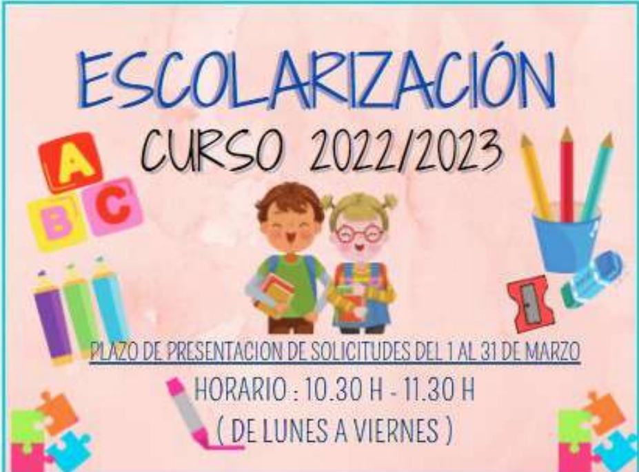 Escolarización 2022/2023 | Colegio Público Escuela De Educación ...