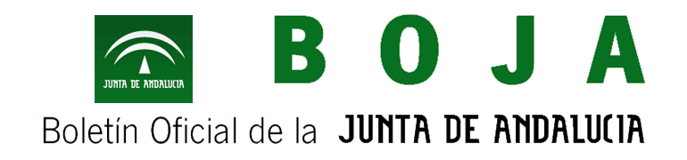 Boletín oficial de la Junta de Andalucía