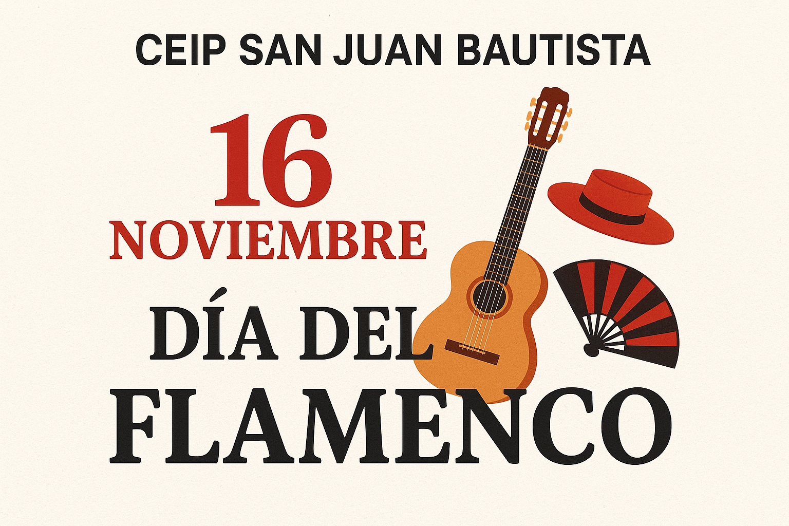 Celebramos el Día del Flamenco en el CEIP San Juan Bautista