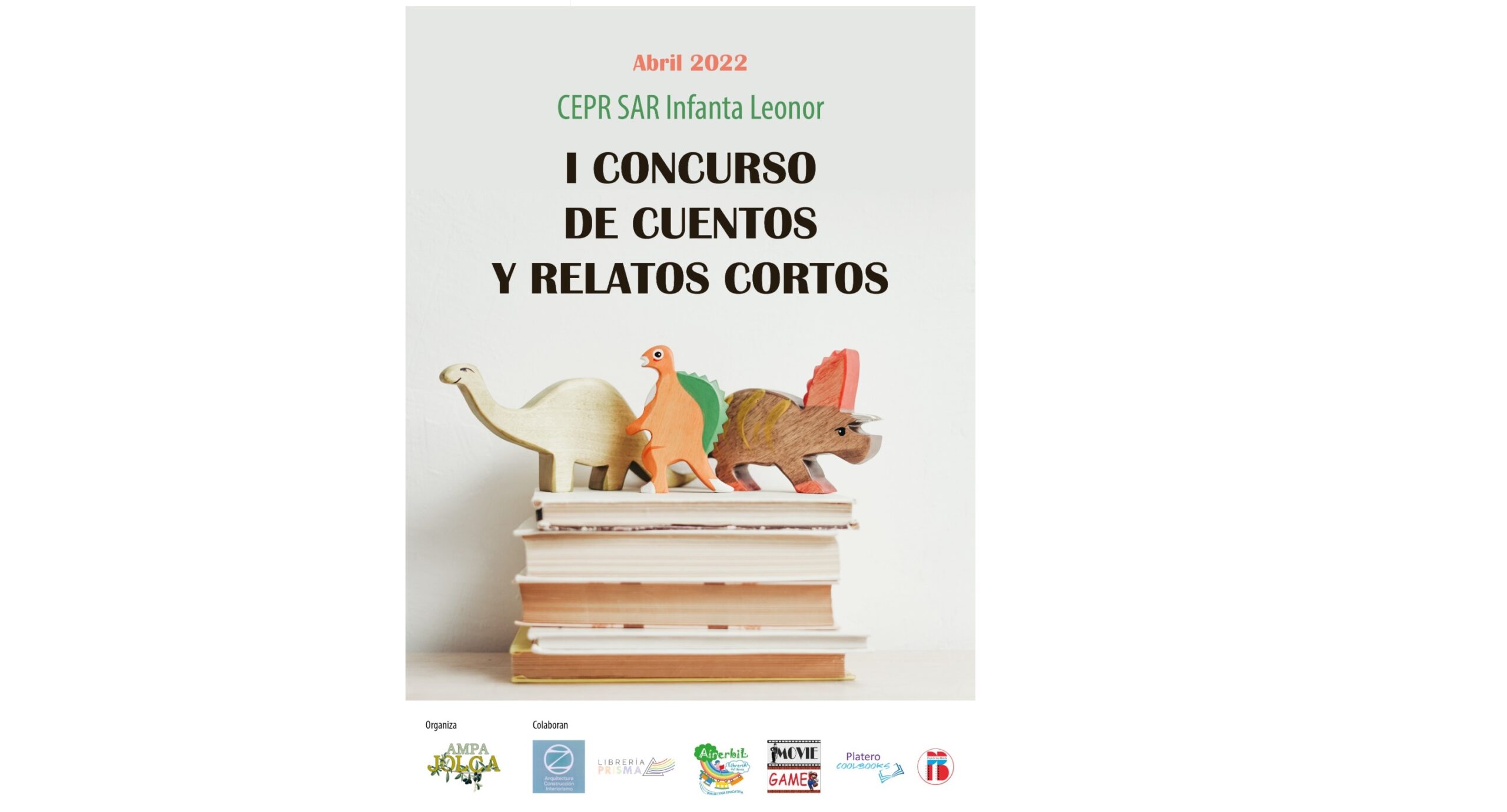 I CONCURSO DE CUENTOS Y RELATOS CORTOS. AMPA Jolca | Cole Infanta