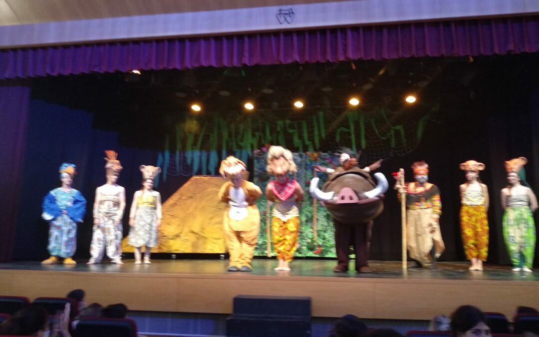 Musical El Rey León. Cursos de 5º y 6º