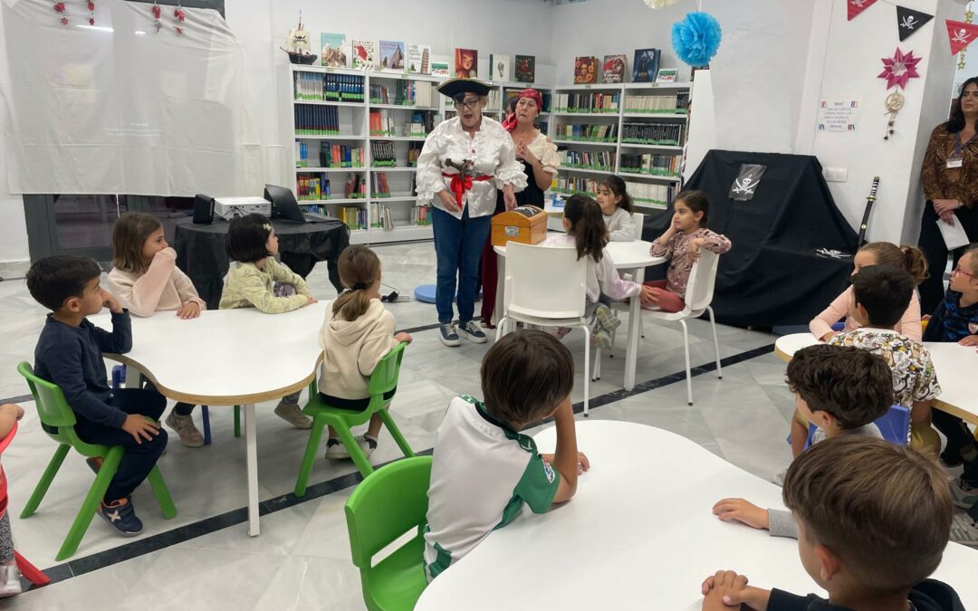 Talleres en la Biblioteca de Tomares 2024. Cursos de 1º, 2º y 3º