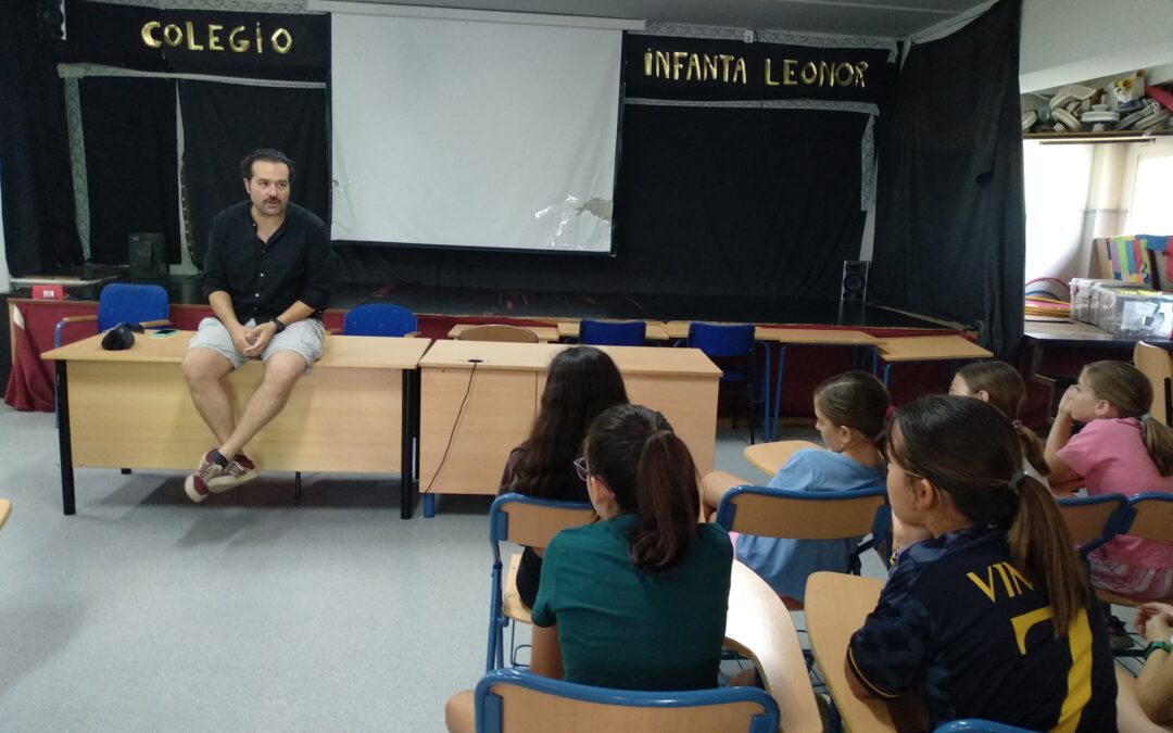 Charla sobre teatro Alfonso Sánchez. Cursos de 5º