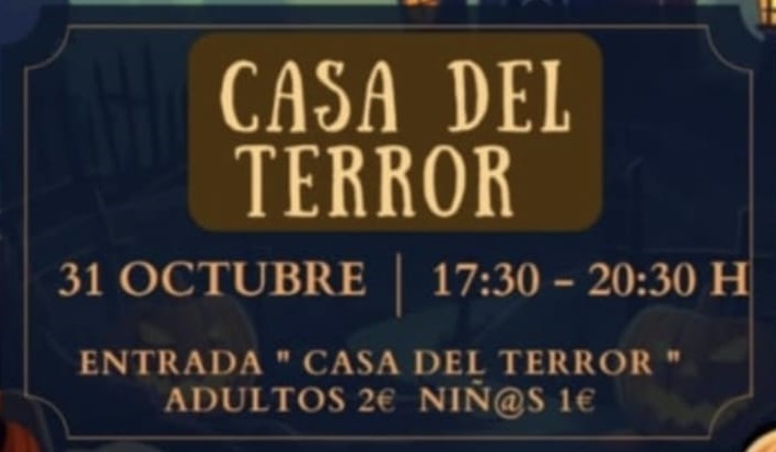 Casa del Terror Infanta Leonor. Organizada por alumnado de 6º