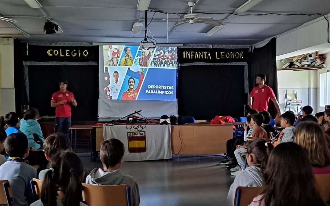 Charla “Todos somos Olímpicos”. Cursos de 4º