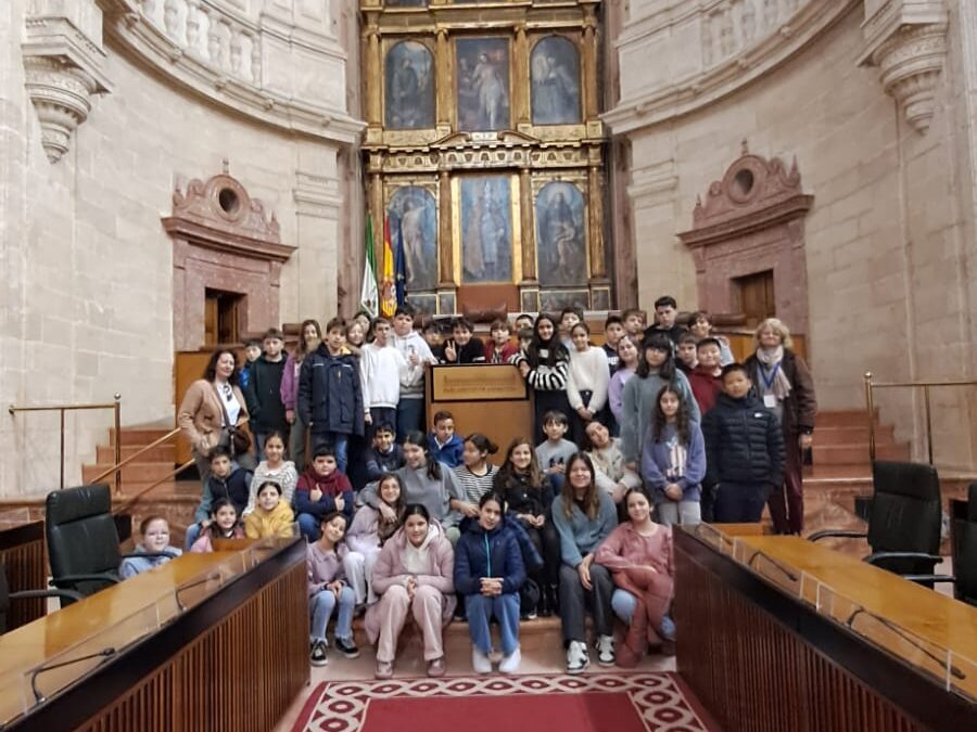 Visita al Parlamento. Cursos de 6º