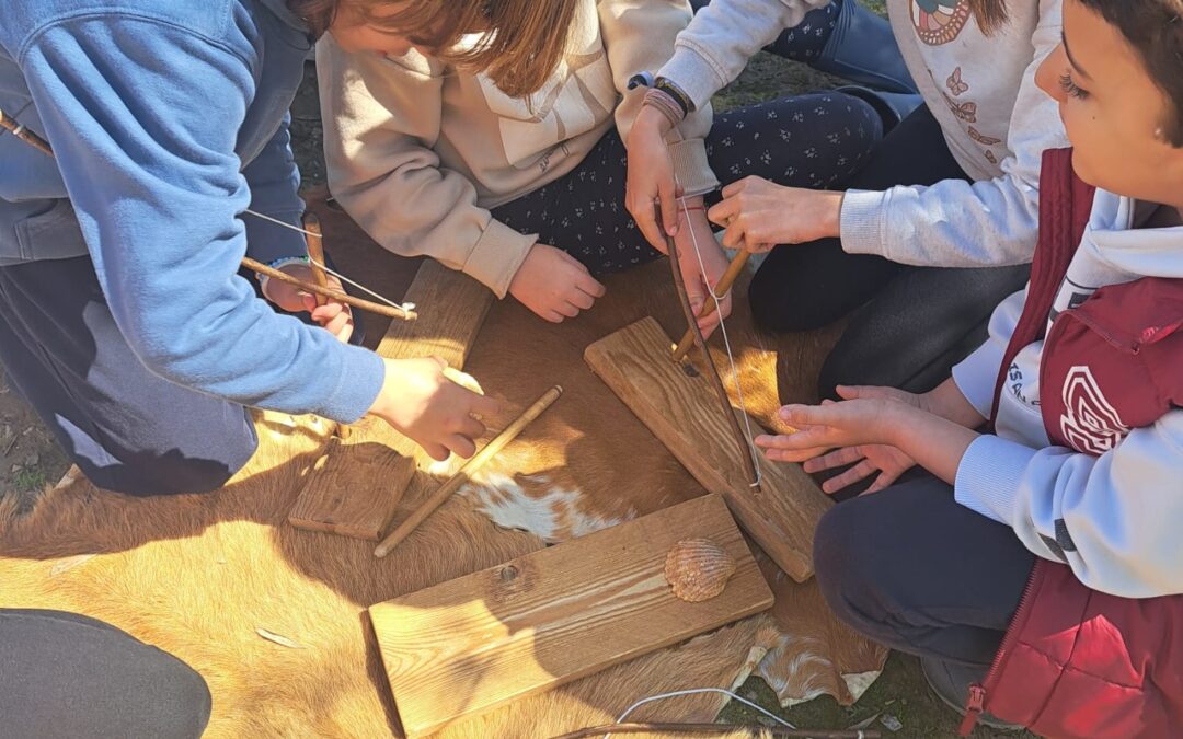Excursión al Dolmen de Valencina. Cursos de 3º