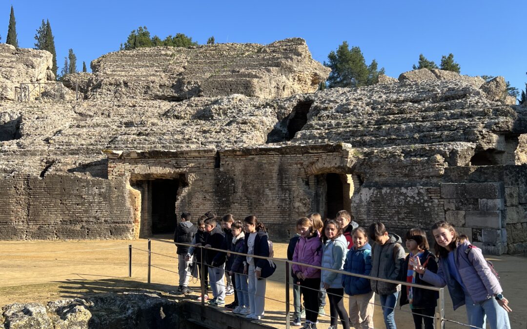 Excursión a Itálica. Cursos de 4º