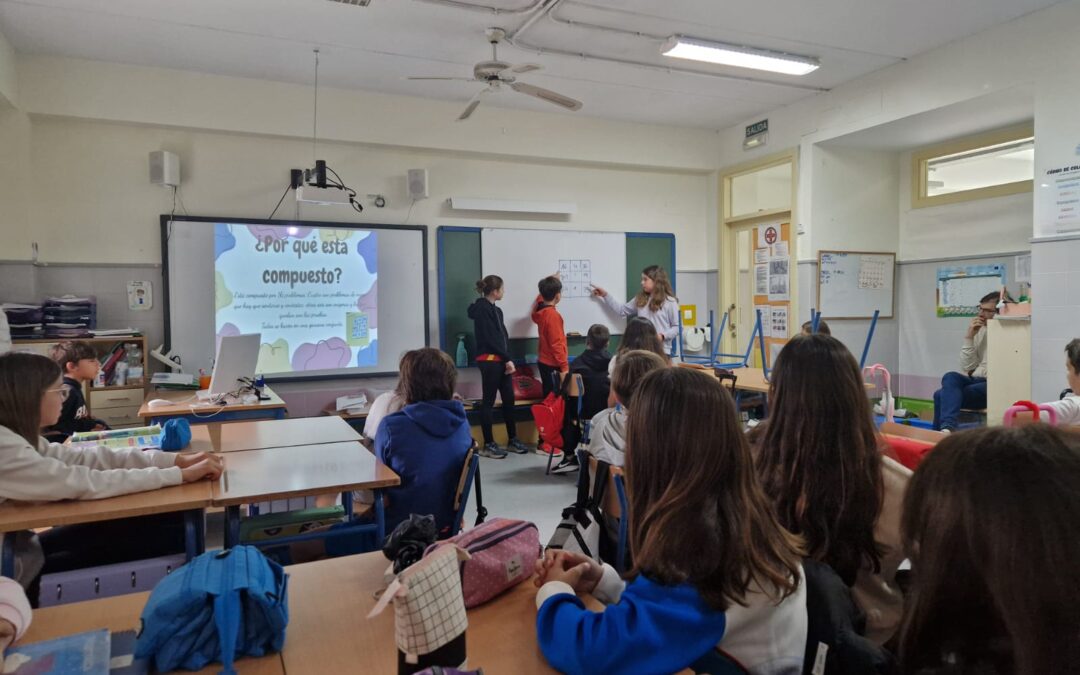 Presentación de las Olimpiadas Matemáticas a cursos de 5º
