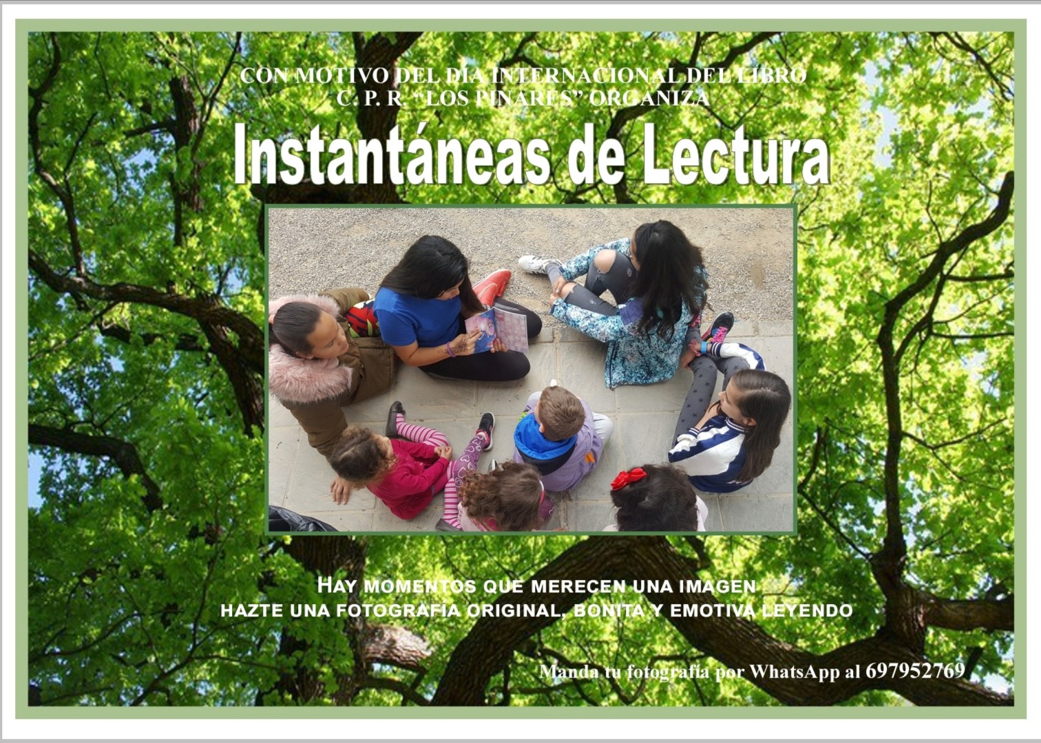 Dia Internacional Del Libro Lecturas Con La Familia Colegio Publico Rural Los Pinares