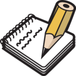 Bloc De Notas Con Lápiz Bloc De Notas Con Lápiz