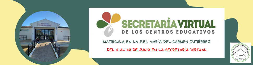 MATRICULACIÓN CURSO 2024-2025