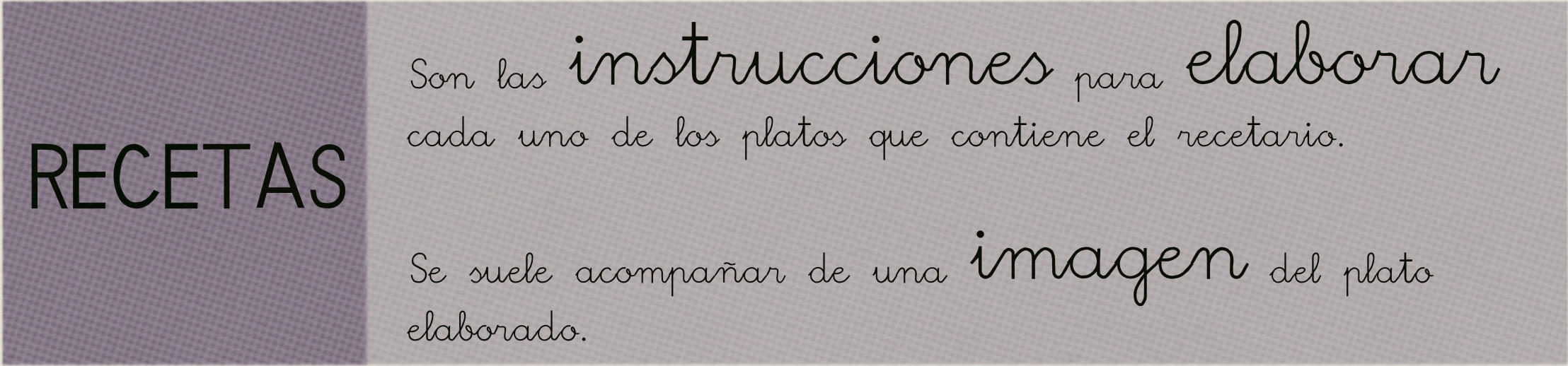Recetas