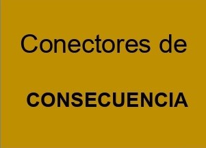 Conectores de consecuencia