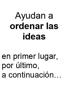 Ordenar las ideas